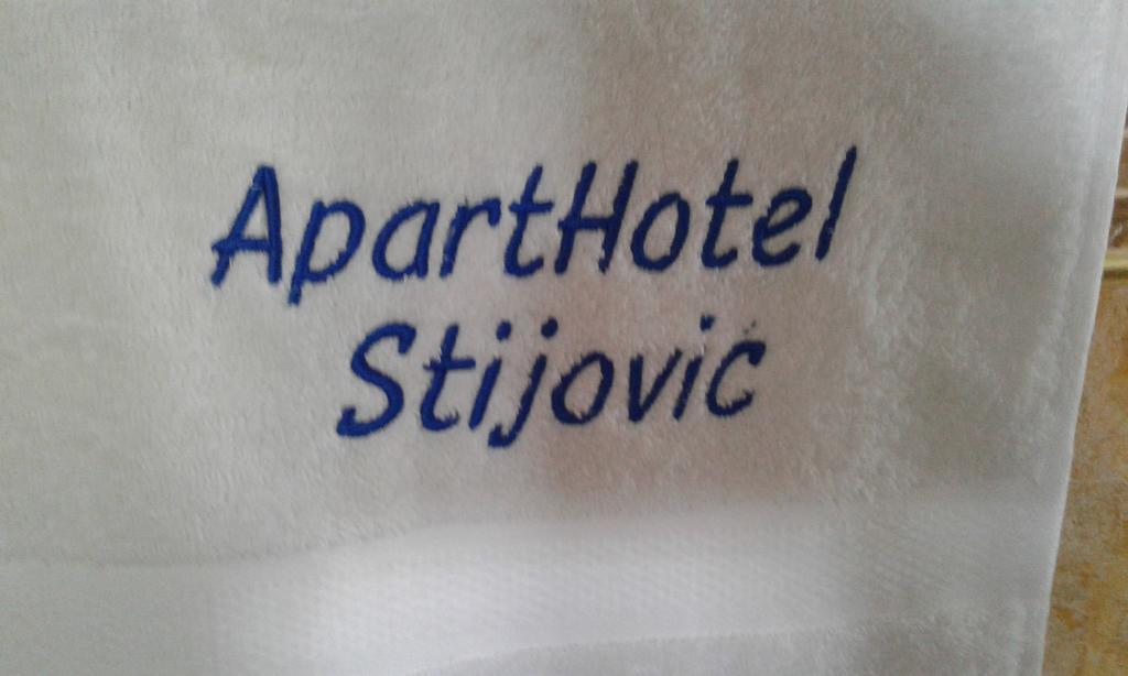 Aparthotel Stijovic Bar Bagian luar foto